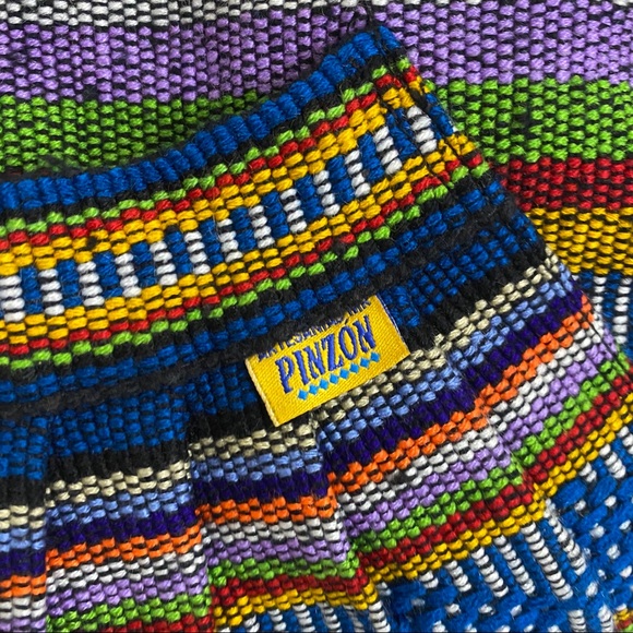 Pinzon Mexican Boho Handmade Colorful Shoulder Bag - Picture 4 of 7